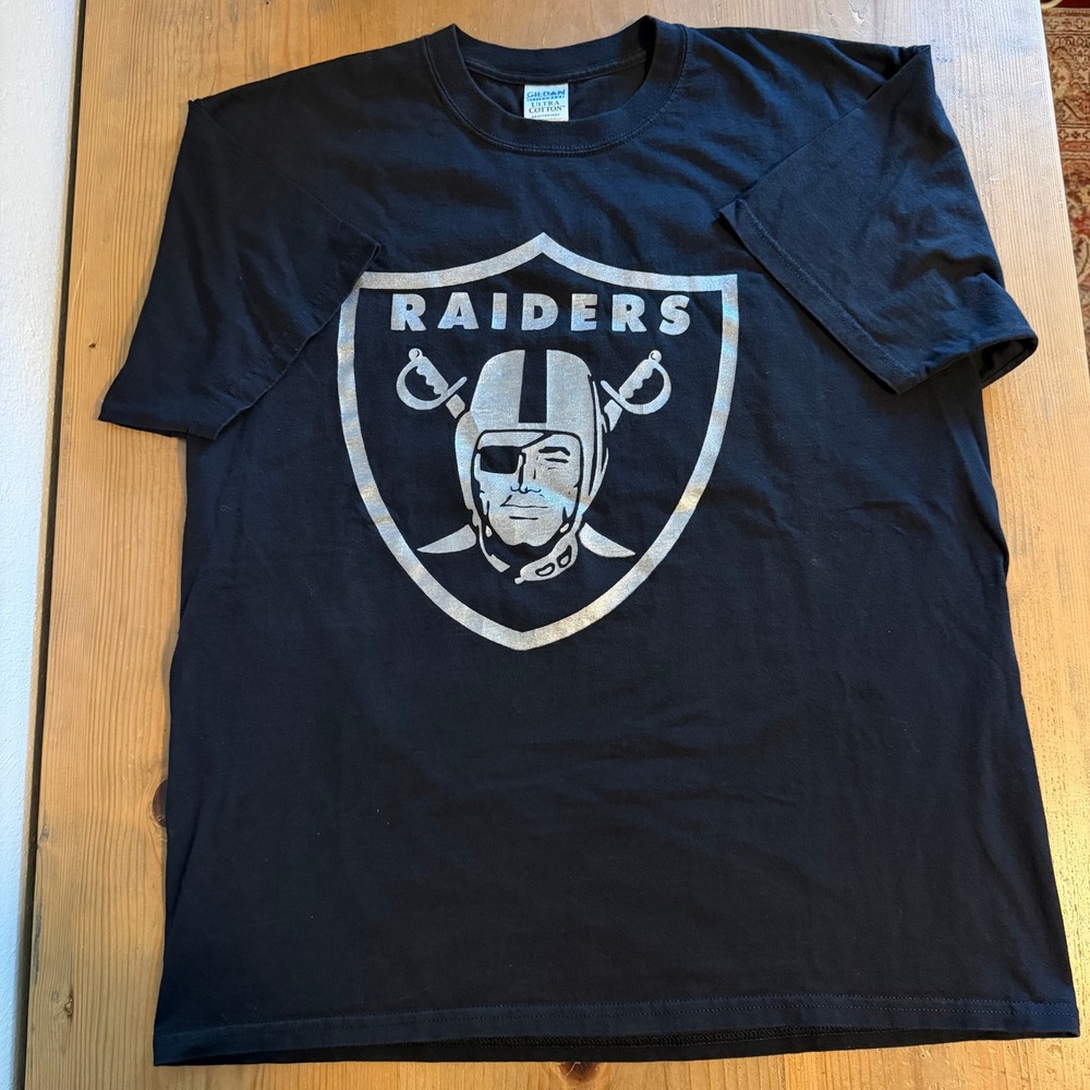 Vintage‎ Oakland Raiders It Was A Fumble Tuck Rule Game Shirt Black XL